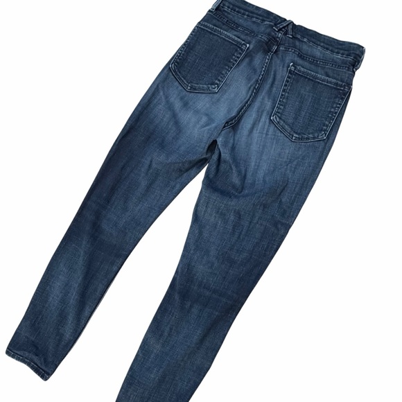 Good American Good Waist Jeans High Waist Semi Skinny Spring Denim 8/29 - Picture 5 of 9